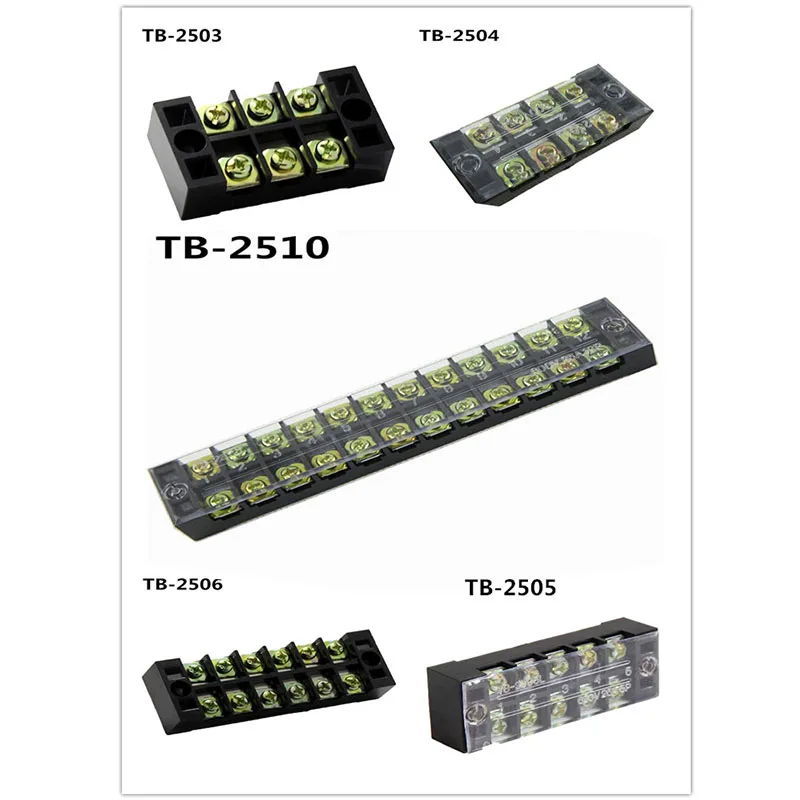 10 шт. 600 в 25А TB2503/2504/2505 Барьерная полоса Клеммная колодка Соединительная Клеммная плата
10 шт. 600 в 25А TB2503/2504/2505 Барьерная полоса Клеммная колодка Соединительная Клеммная плата