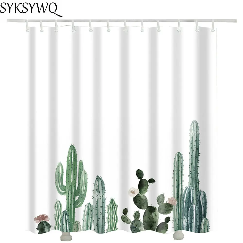 green cactus shower curtain douchegordijn drop shipping waterproof polyester fabric Potted plants bathroom curtain
green cactus shower curtain douchegordijn drop shipping waterproof polyester fabric Potted plants bathroom curtain