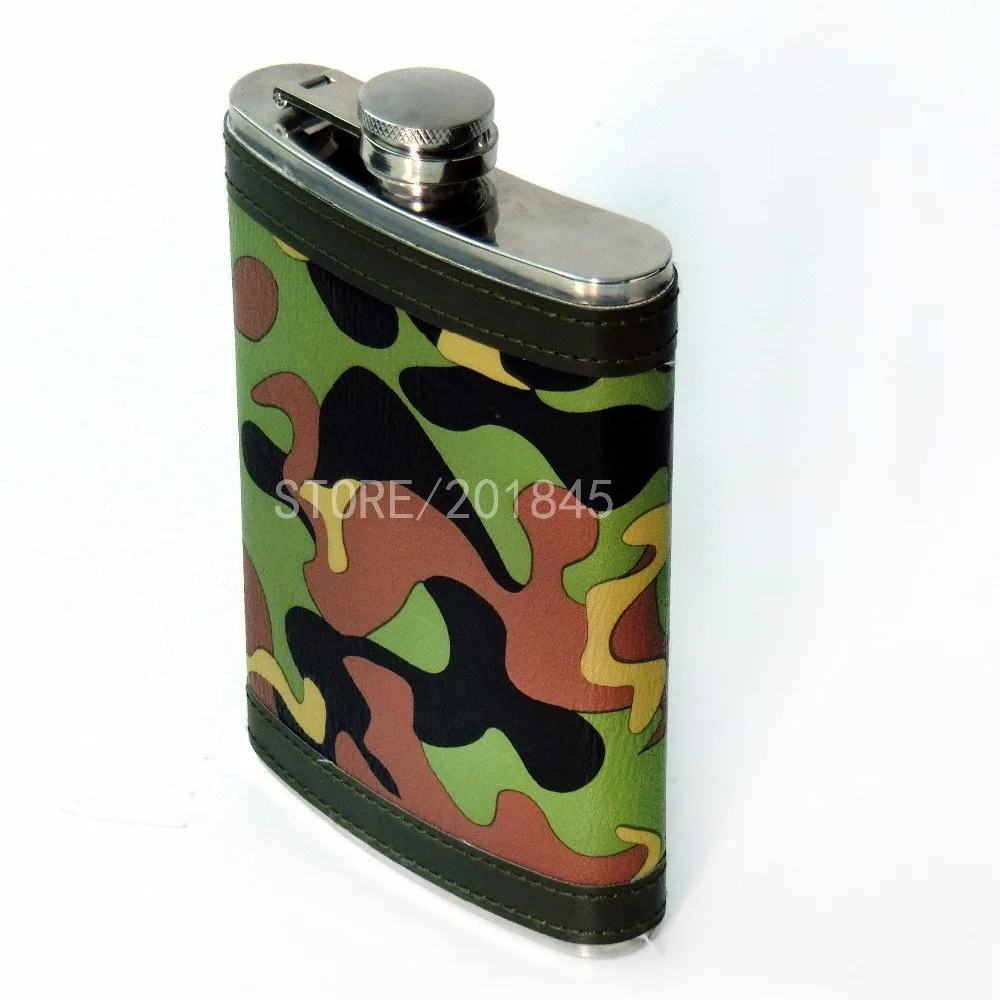 5Pcs Durable Camouflage Wine Pot 9oz Stainless Steel For Drinker Hip Flash Flagon Whiskey Portable Drinkware Cloth Wrapped
5Pcs Durable Camouflage Wine Pot 9oz Stainless Steel For Drinker Hip Flash Flagon Whiskey Portable Drinkware Cloth Wrapped