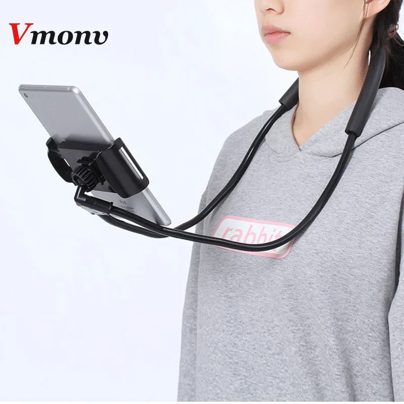 New Flexible Mobile Phone Holder Hanging Neck Lazy Necklace Tablet Holder Stand For Cellphone Tablets for iPhone Huawei Xiaomi
New Flexible Mobile Phone Holder Hanging Neck Lazy Necklace Tablet Holder Stand For Cellphone Tablets for iPhone Huawei Xiaomi