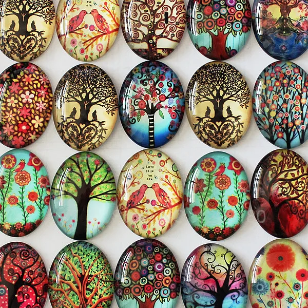 Onebeading 13x18mm 18x25mm 30x40mm Random Mixed Life Tree Oval Pattern Glass Cabochons Flatback Photo Base Tray DIY Accessories
Onebeading 13x18mm 18x25mm 30x40mm Random Mixed Life Tree Oval Pattern Glass Cabochons Flatback Photo Base Tray DIY Accessories