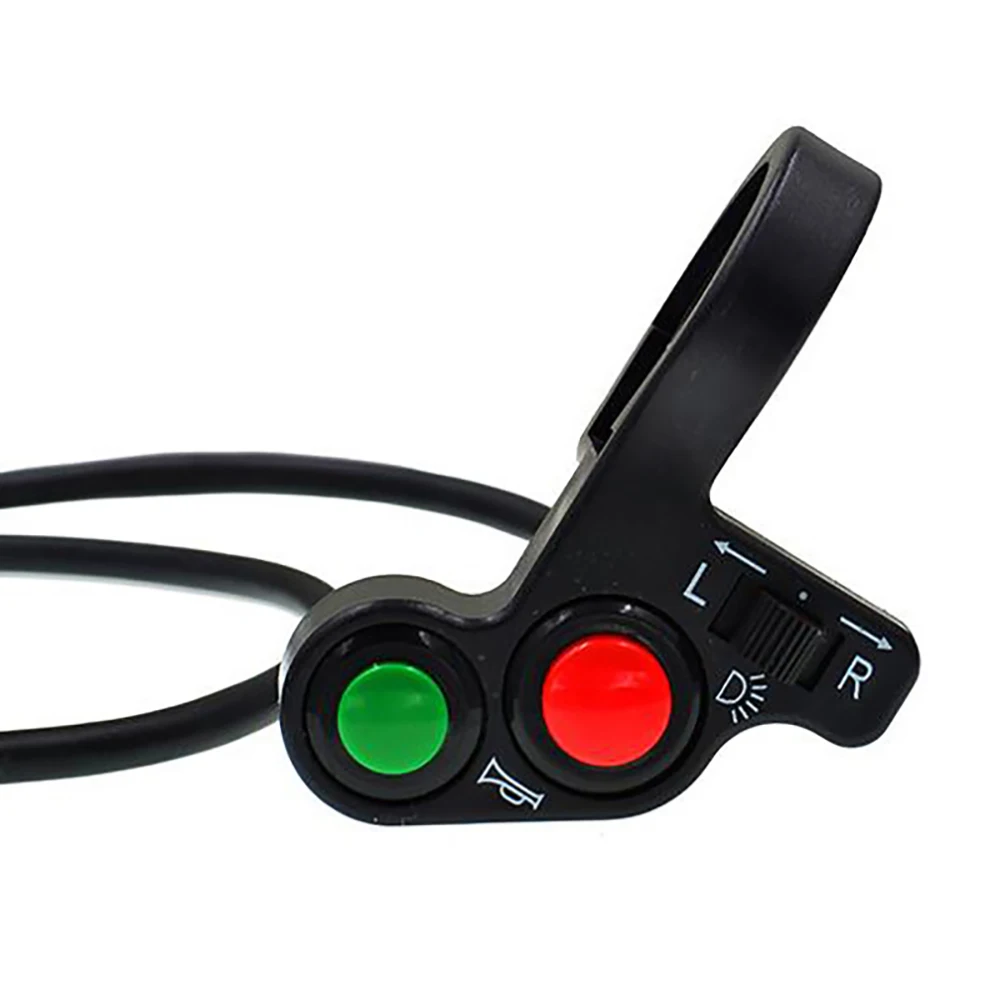 3 In 1 Motorcycle Switch Electric Scooter Quad Light Turn Signal Horn Motorcycle Accessories for 22mm Dia Handlebars
3 In 1 Motorcycle Switch Electric Scooter Quad Light Turn Signal Horn Motorcycle Accessories for 22mm Dia Handlebars