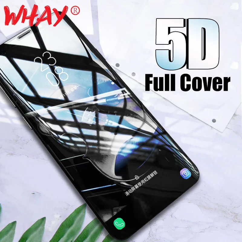 5D закаленное стекло для Samsung Galaxy J4 J6 Plus 2018 Защита экрана A9 Star Lite J3 J5 J7 2017 A8 A7 A6