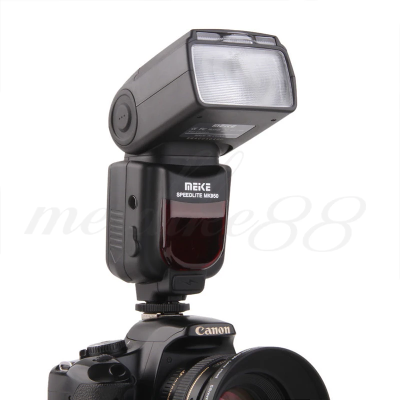 

High Quality Meike MK-950 Flash Light 8 Bright Control Wireless Flashgun for Nikon E-TTL DSLR Camera LCD Speedlite