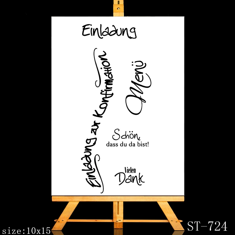 ZhuoAng Background word Clear Stamps/Card Making Holiday decorations For scrapbooking Transparent stamps 10*15cm
ZhuoAng Background word Clear Stamps/Card Making Holiday decorations For scrapbooking Transparent stamps 10*15cm