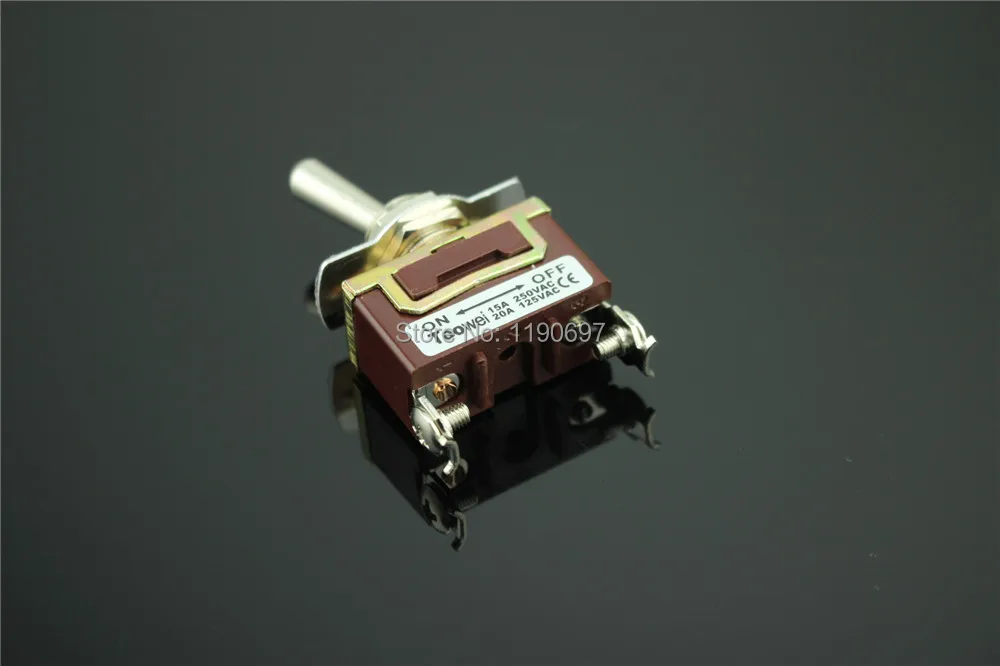 Toowei Power Switch Toggle Switch 2Pins Screw ON-OFF 15A 250VAC 20A 125VAC 2Pieces Free ShippinG
Toowei Power Switch Toggle Switch 2Pins Screw ON-OFF 15A 250VAC 20A 125VAC 2Pieces Free ShippinG