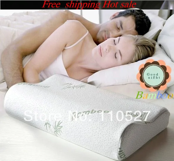 2pcs lot free shipping 100% bamboo fibercover Slow rebound memory foam pillow cervical health care
2pcs lot free shipping 100% bamboo fibercover Slow rebound memory foam pillow cervical health care