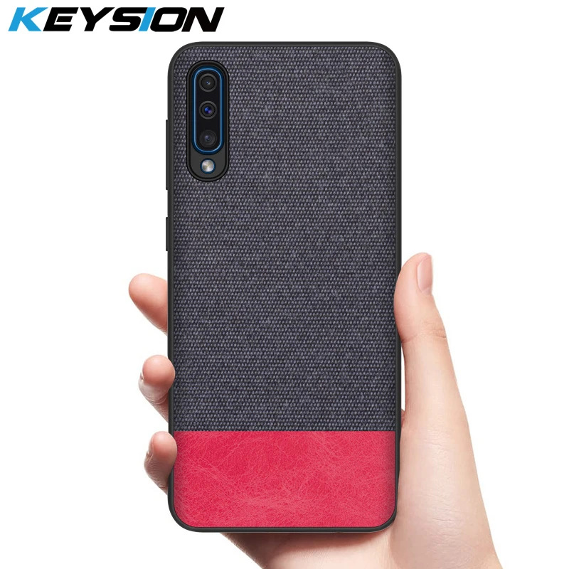 Чехол KEYSION для телефона Samsung Galaxy A50 A30 A70 роскошный цветной комбинированный чехол