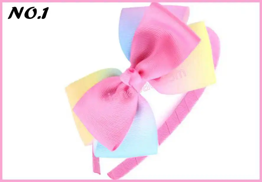 free shipping 12pcs 4-4.5''Rainbow headbands rainbows Hair Bow Hairbands Grosgrain Ribbon Headband Girls Headdress Accessories
free shipping 12pcs 4-4.5''Rainbow headbands rainbows Hair Bow Hairbands Grosgrain Ribbon Headband Girls Headdress Accessories
