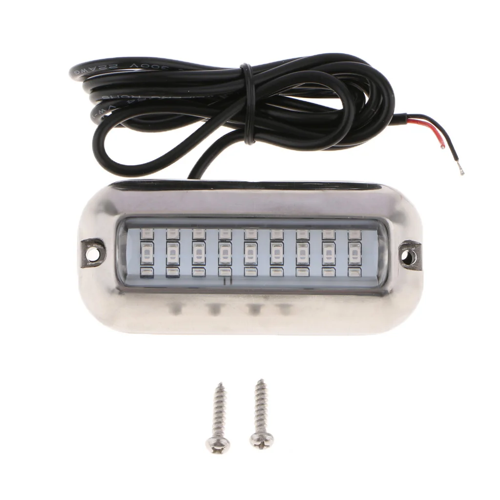 Waterproof Underwater Boat Lights 27 LED Submersible Transom Light With Overheat Protection Waterproof Overheat Surface mount
Waterproof Underwater Boat Lights 27 LED Submersible Transom Light With Overheat Protection Waterproof Overheat Surface mount