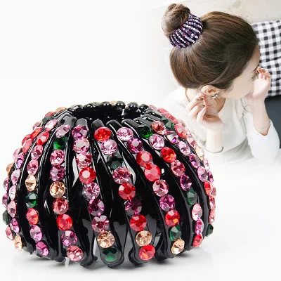 Hot Sale Adult and Child Girl Bird's Nest Hair Claw Female Curly Roller Headwear Crystal Headband Hair Clip
Hot Sale Adult and Child Girl Bird's Nest Hair Claw Female Curly Roller Headwear Crystal Headband Hair Clip