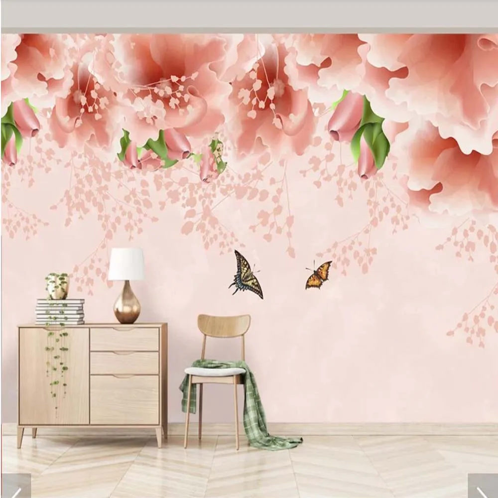 Modern Hand Painting Pink Flower Print Wallpaper Mural for Living Room Wall Papers Wall Decor Murals 3d Custom Any Size Floral
Modern Hand Painting Pink Flower Print Wallpaper Mural for Living Room Wall Papers Wall Decor Murals 3d Custom Any Size Floral
