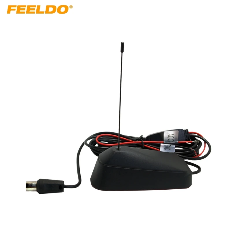 FEELDO Car IEC Connector Active TV Antenna Aerial With Built-in Amplifier #FD-943
FEELDO Car IEC Connector Active TV Antenna Aerial With Built-in Amplifier #FD-943