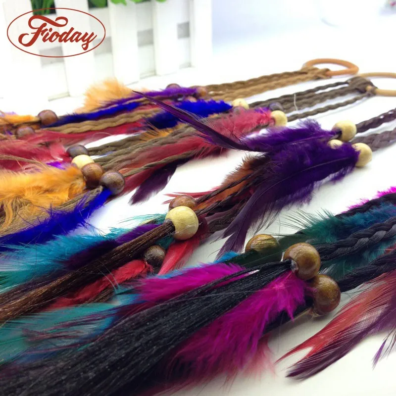 Fioday New Feather Headwear for Women Bohemian Headbands with Peacock Feathers Hair Accessories For Girls
Fioday New Feather Headwear for Women Bohemian Headbands with Peacock Feathers Hair Accessories For Girls