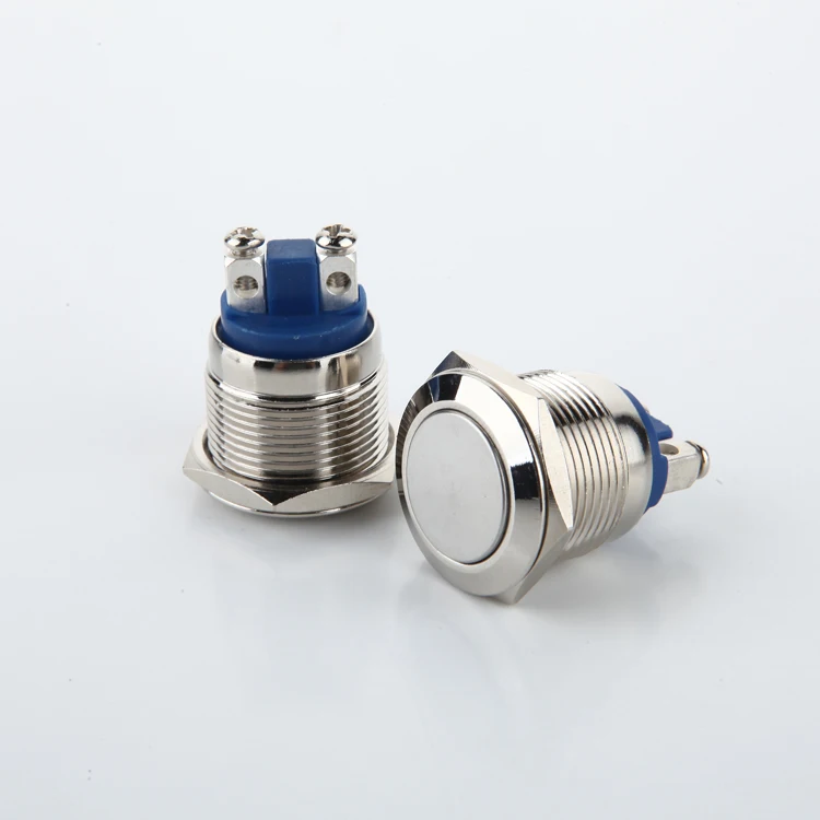 2PCS YT1012B The Metal Push Button Switch hole diameter 19 mm Automatic Reset Switch Current3A Silver Contact Free Shipping
2PCS YT1012B The Metal Push Button Switch hole diameter 19 mm Automatic Reset Switch Current3A Silver Contact Free Shipping