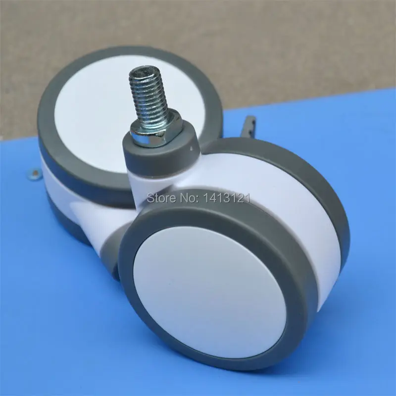 5 Inch Screw Rod Furniture Caster Full Plastic Universal PU Swivel Medical Equipment Instrument Wheel Without Brake
5 Inch Screw Rod Furniture Caster Full Plastic Universal PU Swivel Medical Equipment Instrument Wheel Without Brake