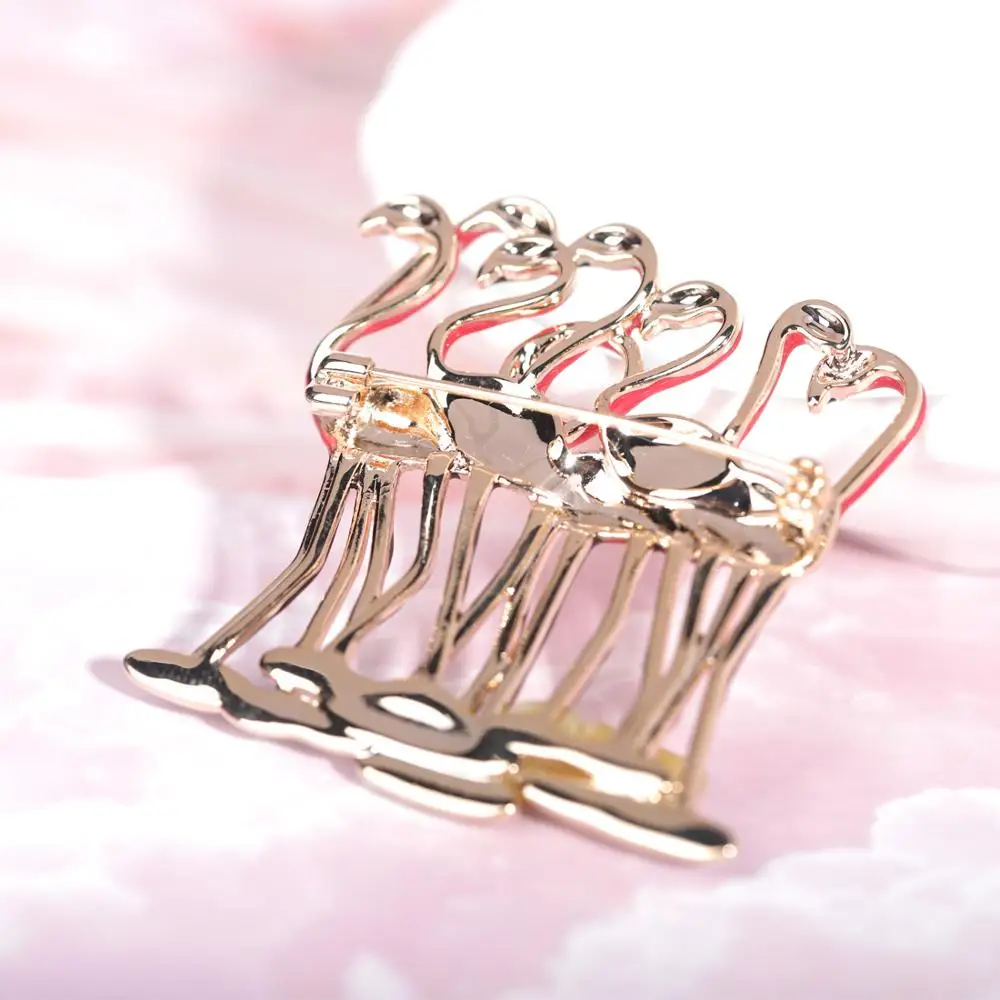 MECHOSEN Vivid Group Flamingos Brooches Red Enamel Copper Animal Accessories For Women Banquet Coat Collar Dress Sweater Corsage
MECHOSEN Vivid Group Flamingos Brooches Red Enamel Copper Animal Accessories For Women Banquet Coat Collar Dress Sweater Corsage