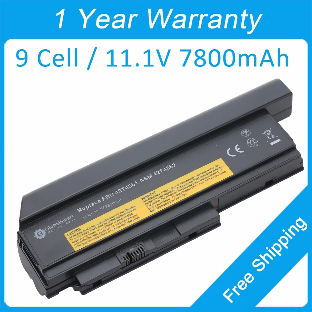 New 9 cell laptop battery 42T4862 42T4873 42T4902 42Y4940 42T4863 42T4875 42T4940 for lenovo ThinkPad X220i X220s X220 Series
New 9 cell laptop battery 42T4862 42T4873 42T4902 42Y4940 42T4863 42T4875 42T4940 for lenovo ThinkPad X220i X220s X220 Series
