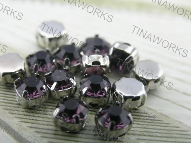 FREE SHIPPING 200pcs/lot Purple Rhinestone Buttons Apparel Accessory Decoration Garment Accessory SS28/6.0mm
FREE SHIPPING 200pcs/lot Purple Rhinestone Buttons Apparel Accessory Decoration Garment Accessory SS28/6.0mm