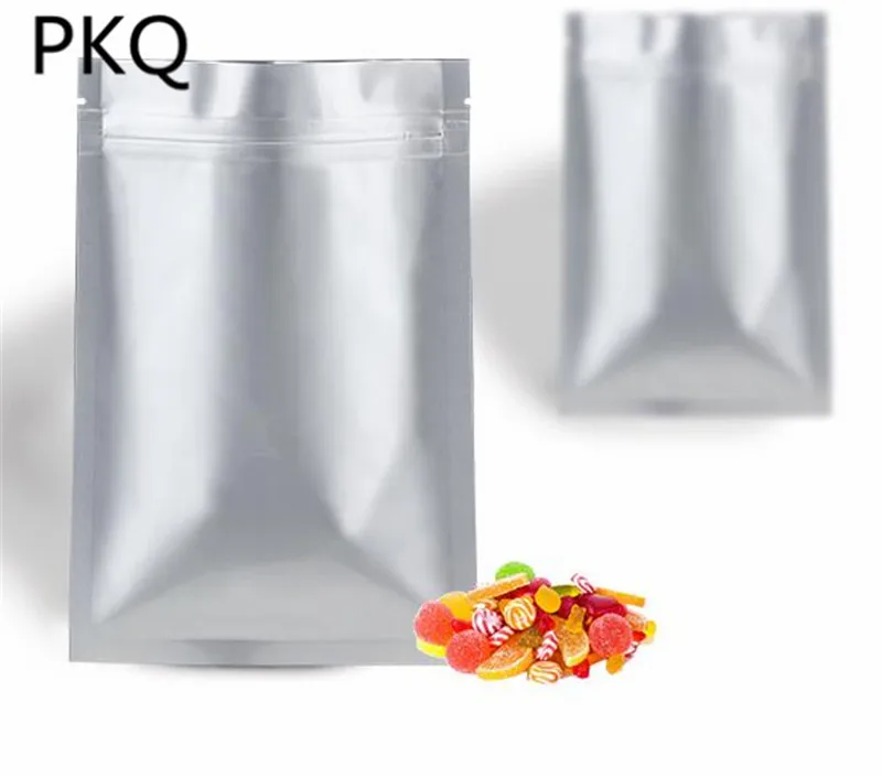 10pcs Wholesale Ziplock Bag Aluminum Foil Mylar Tear Notch Storage Flat Bottom Package Pouch Self Sealing Bags 10x15cm | Дом и сад