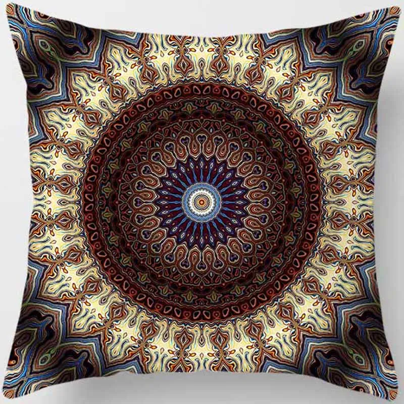 Hot sale beauty Mandala pillow case men women ladies square pillow cases home creative color pillow cover 45*45cm
Hot sale beauty Mandala pillow case men women ladies square pillow cases home creative color pillow cover 45*45cm