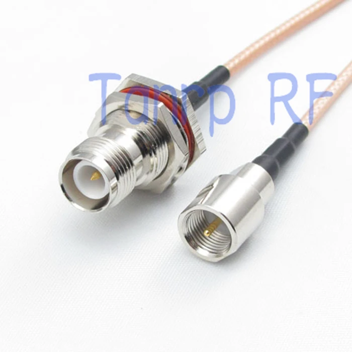 10PCS 15CM Pigtail coaxial jumper cable RG316 cord 6inch RP TNC female jack to FME male plug RF adapter connector
10PCS 15CM Pigtail coaxial jumper cable RG316 cord 6inch RP TNC female jack to FME male plug RF adapter connector