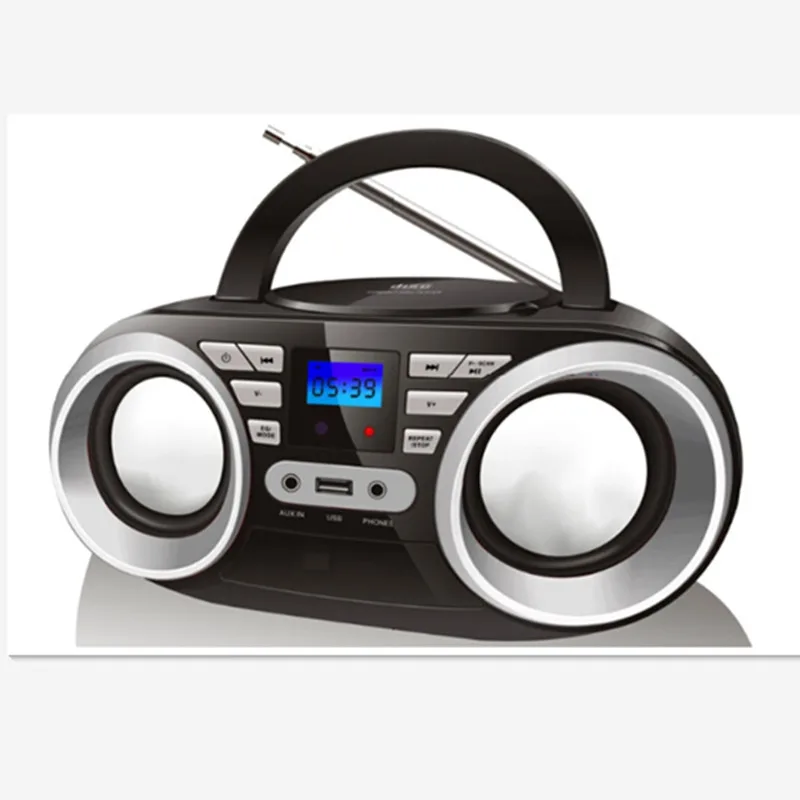 LONPOO 2018 Новый Частный дизайн CD boombox с bluetooth и USB слот подходит для домашнего