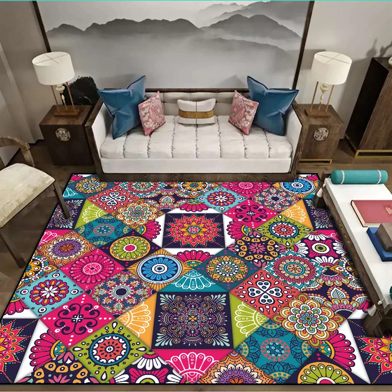 Nordic retro Turkish Bohemian square carpet living room bedroom large size rugs floor hallway mat parlor kitchen customized
Nordic retro Turkish Bohemian square carpet living room bedroom large size rugs floor hallway mat parlor kitchen customized