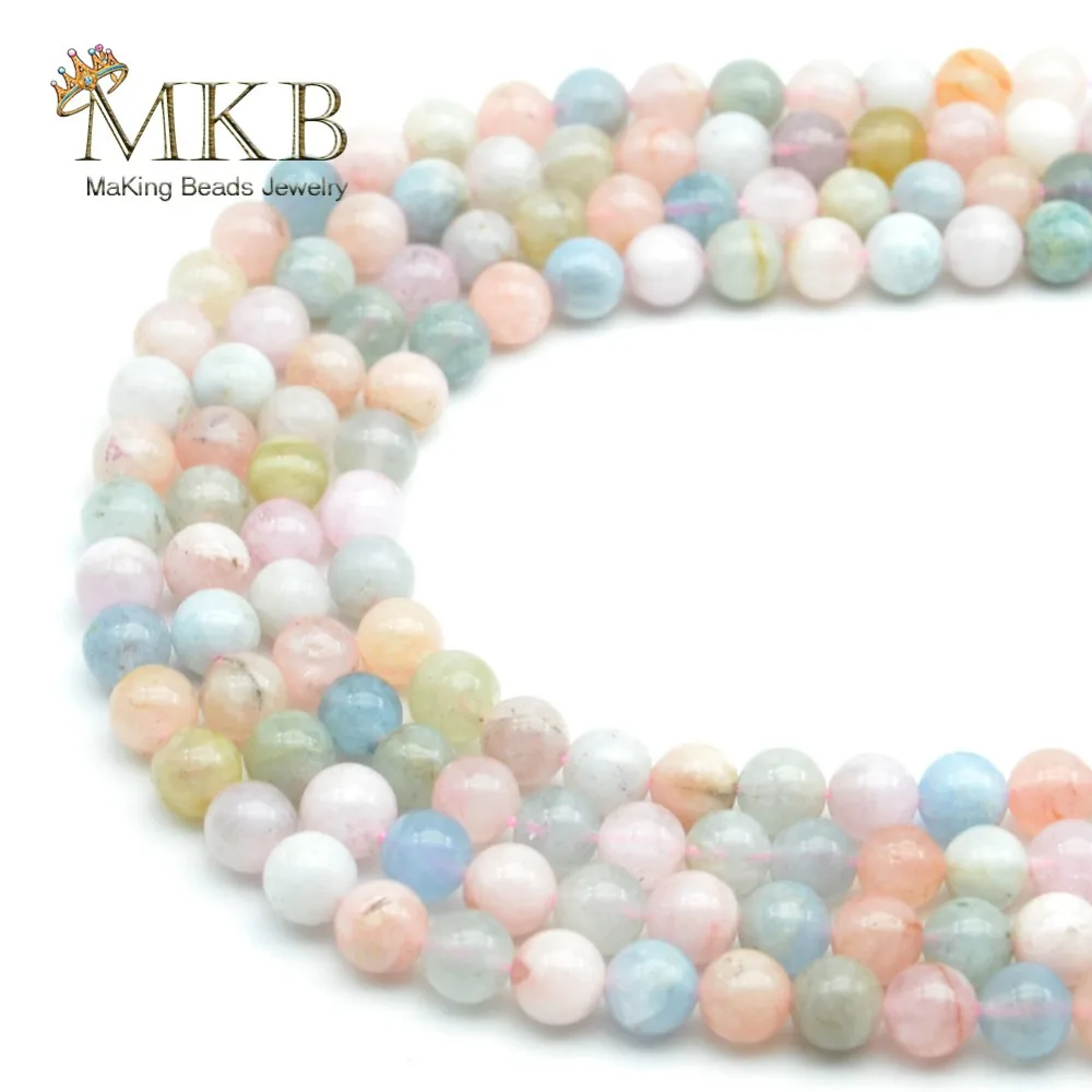 Natural Stone Beads Smooth Morganite Round Beads For Jewelry Making 4 6 8 10 12mm Gem Perles Diy Bracelet Necklace Wholesale
Natural Stone Beads Smooth Morganite Round Beads For Jewelry Making 4 6 8 10 12mm Gem Perles Diy Bracelet Necklace Wholesale