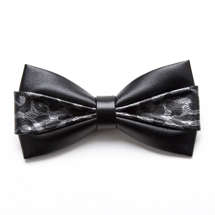 Mens BowTie PU leather Striped Fashion Business Wedding Necktie black Men Dress Cravats Accessories Hand Made bow tie
Mens BowTie PU leather Striped Fashion Business Wedding Necktie black Men Dress Cravats Accessories Hand Made bow tie