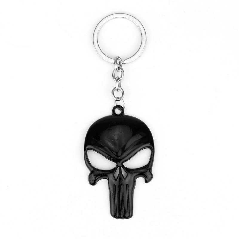 3colour The Punisher Skull Mask Keychain Skeleton Frame Pattern Key Chain Ring For Keyring Jewelry Gift Souvenirs
3colour The Punisher Skull Mask Keychain Skeleton Frame Pattern Key Chain Ring For Keyring Jewelry Gift Souvenirs