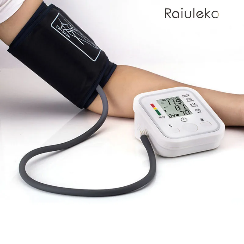 

Digital Upper Arm Blood Pressure Pulse Monitors Tonometer Portable Health Care bp Blood Pressure Monitor Meters Sphygmomanometer