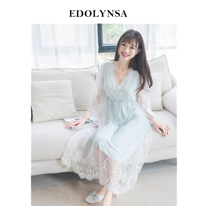 

Nightgowns Sleepshirts 2023 Sexy Home Dress Modal Nightwear Nightgown Sleep & Lounge Lace Nightdress Sleepwear Female #H413