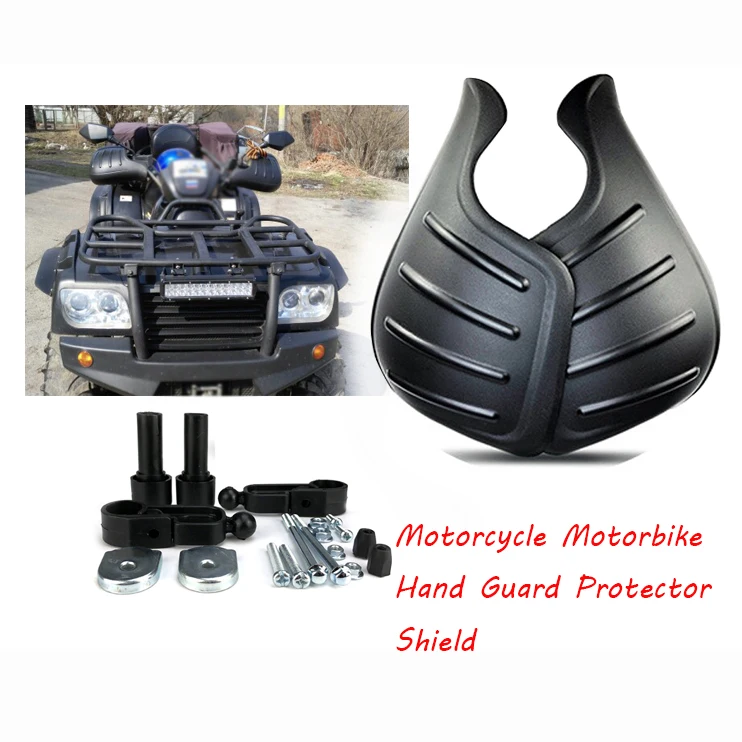 1 Pair Wind Deflector Handguard Motorcycle Motorbike Hand Guard Protector Shield 29x20x11.5cm Black Polypropylene
1 Pair Wind Deflector Handguard Motorcycle Motorbike Hand Guard Protector Shield 29x20x11.5cm Black Polypropylene