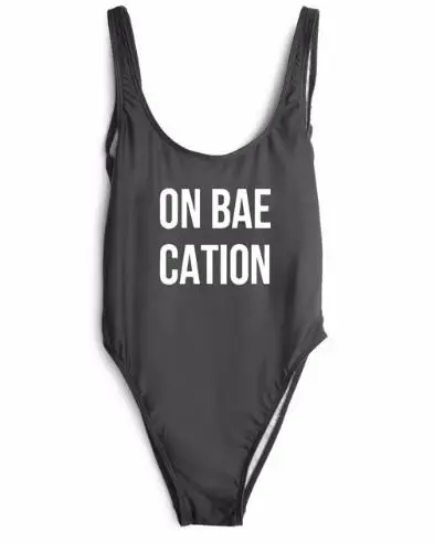 High Cut ON BAE CATION Swimwear Backless Swimsuit One Piece Bodysuit Jumpsuit Romper Monokinis Customn Bathing suit Beachwear
High Cut ON BAE CATION Swimwear Backless Swimsuit One Piece Bodysuit Jumpsuit Romper Monokinis Customn Bathing suit Beachwear