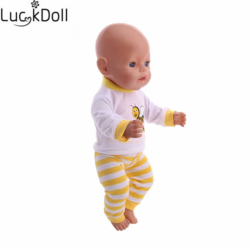 Luckdoll casual doll clothes accessories home service suitable for 18-inch American female doll or 43 cm doll toy Christmas gift
Luckdoll casual doll clothes accessories home service suitable for 18-inch American female doll or 43 cm doll toy Christmas gift