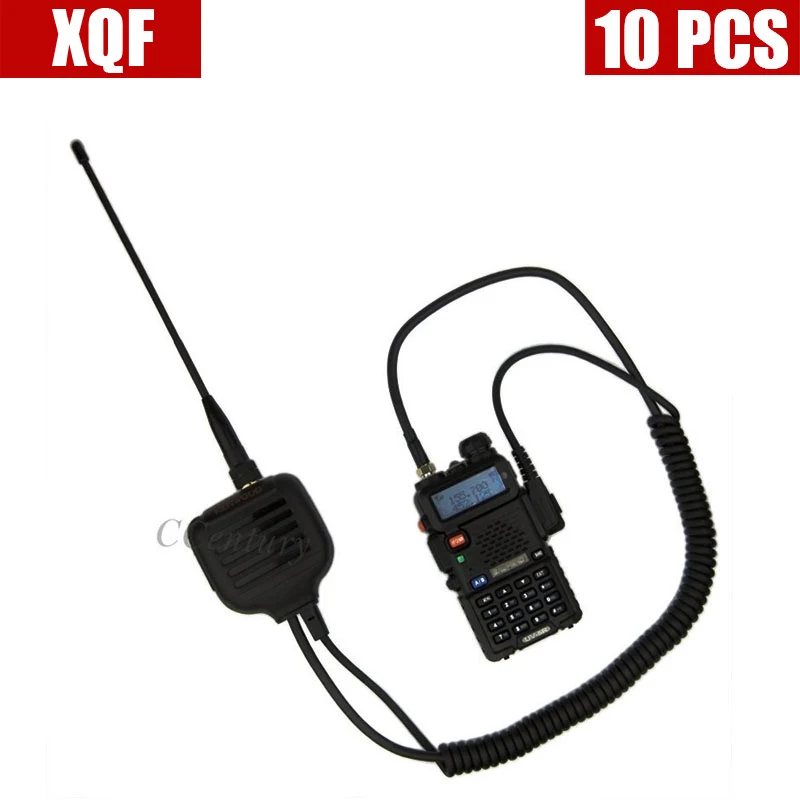 XQF 10PCS BAOFENG Speaker Microphone for Ham Two Way Radio Walkie Talkie UV5R GT3 888s with antenna
XQF 10PCS BAOFENG Speaker Microphone for Ham Two Way Radio Walkie Talkie UV5R GT3 888s with antenna