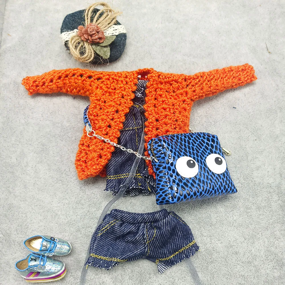 Fashion Spring Knit Wool Bjd Clothes 1/6 Doll Accessories Sweater Pants Shoes Hair Clip Ball Joint Fashion Girl Doll Clothes Set
Fashion Spring Knit Wool Bjd Clothes 1/6 Doll Accessories Sweater Pants Shoes Hair Clip Ball Joint Fashion Girl Doll Clothes Set