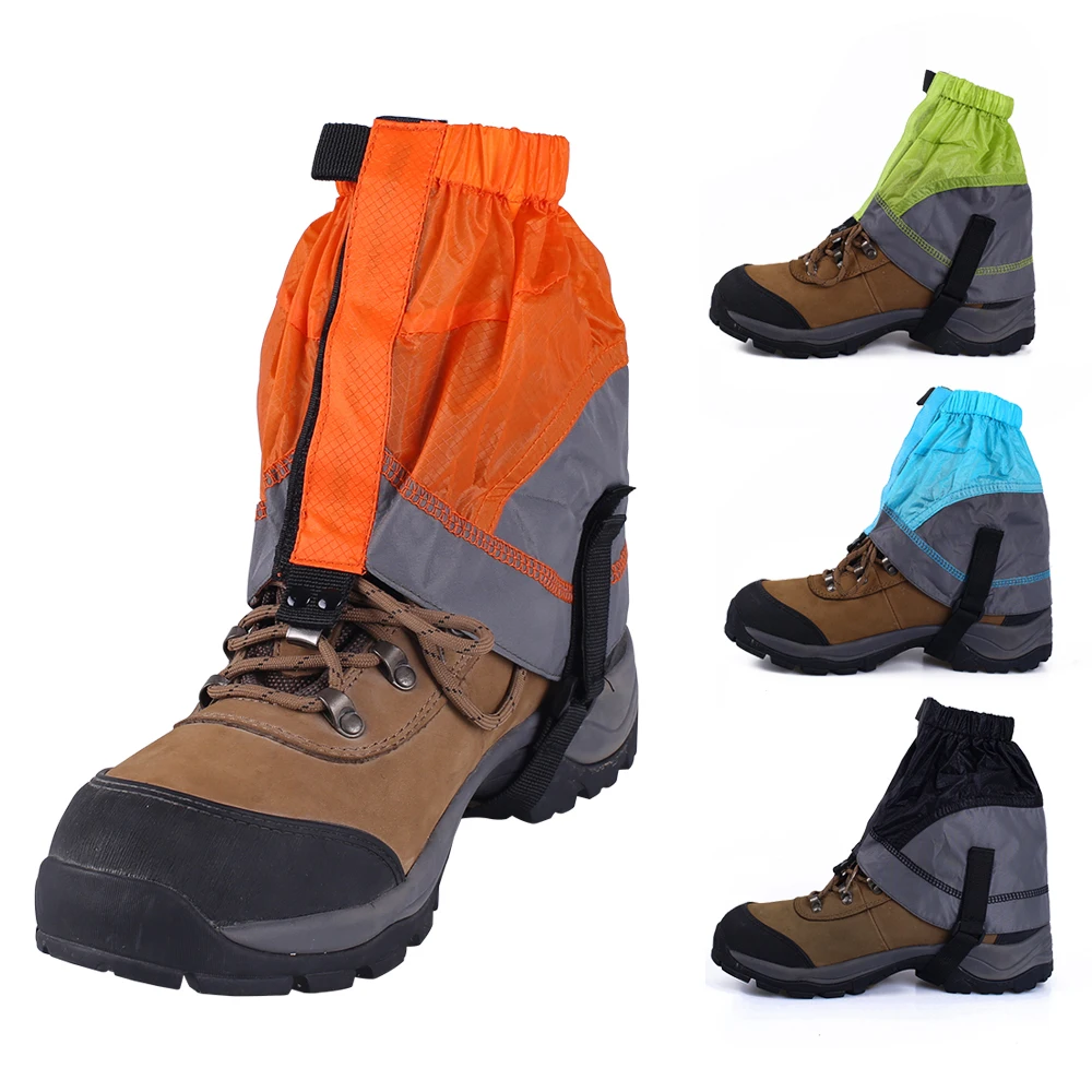 Outdoor Snow Leg Gaiters Silicon Coated Nylon Waterproof Ultralight Shoes Boots Cover Leg Legging Protection Guard Hiking Climb
Outdoor Snow Leg Gaiters Silicon Coated Nylon Waterproof Ultralight Shoes Boots Cover Leg Legging Protection Guard Hiking Climb