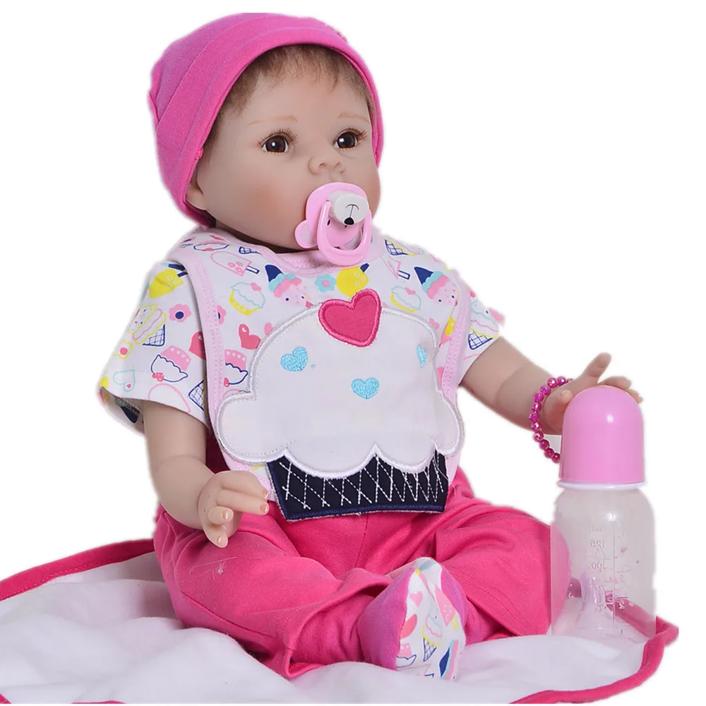 NPK 22" handmade 55cm reborn silicone vinyl babies dolls reborn-baby fake infant adorable dolls doll kids Xmas birthday gift
NPK 22" handmade 55cm reborn silicone vinyl babies dolls reborn-baby fake infant adorable dolls doll kids Xmas birthday gift