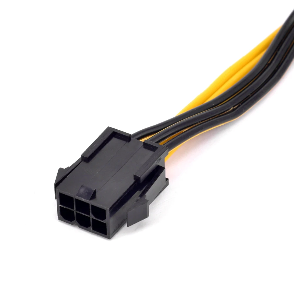 PCI express 6Pin Female 1 to 3 Male Power supply Extension Cable PCI-e Graphics Card 6 Pin Port Multiplier for Mining Machine
PCI express 6Pin Female 1 to 3 Male Power supply Extension Cable PCI-e Graphics Card 6 Pin Port Multiplier for Mining Machine