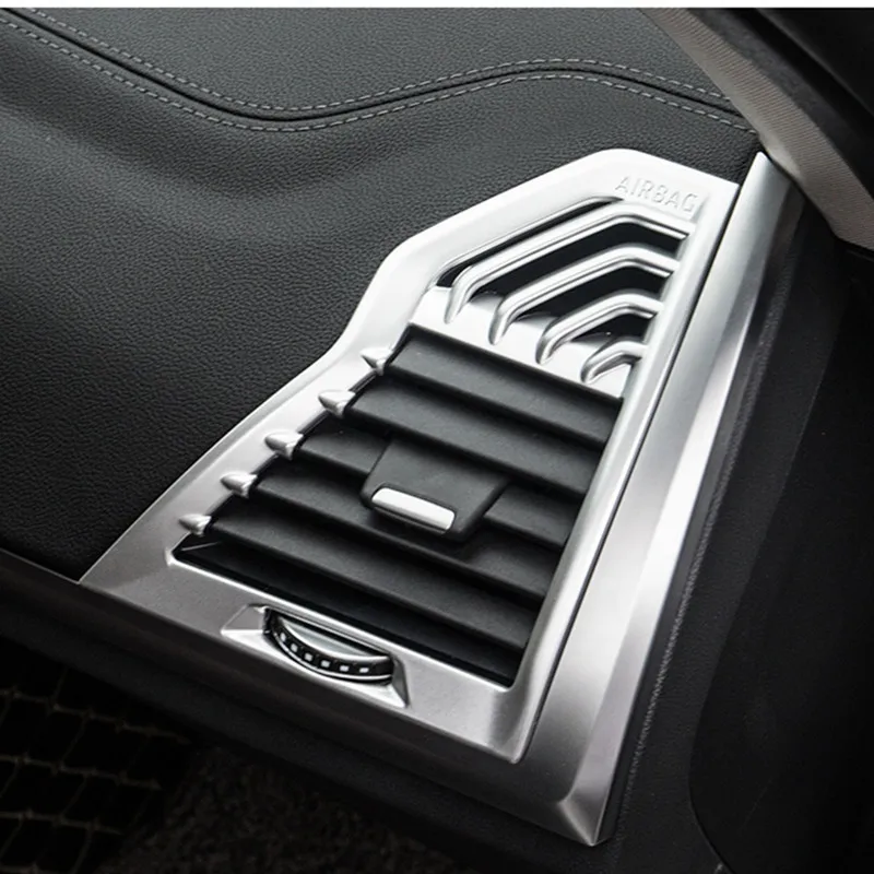 ABS 2pcs Car Dashboard Air Conditoning Outlet Frame Decoration Cover Trim For BMW X3 G01 G08 2018 Auto Interior Styling
ABS 2pcs Car Dashboard Air Conditoning Outlet Frame Decoration Cover Trim For BMW X3 G01 G08 2018 Auto Interior Styling