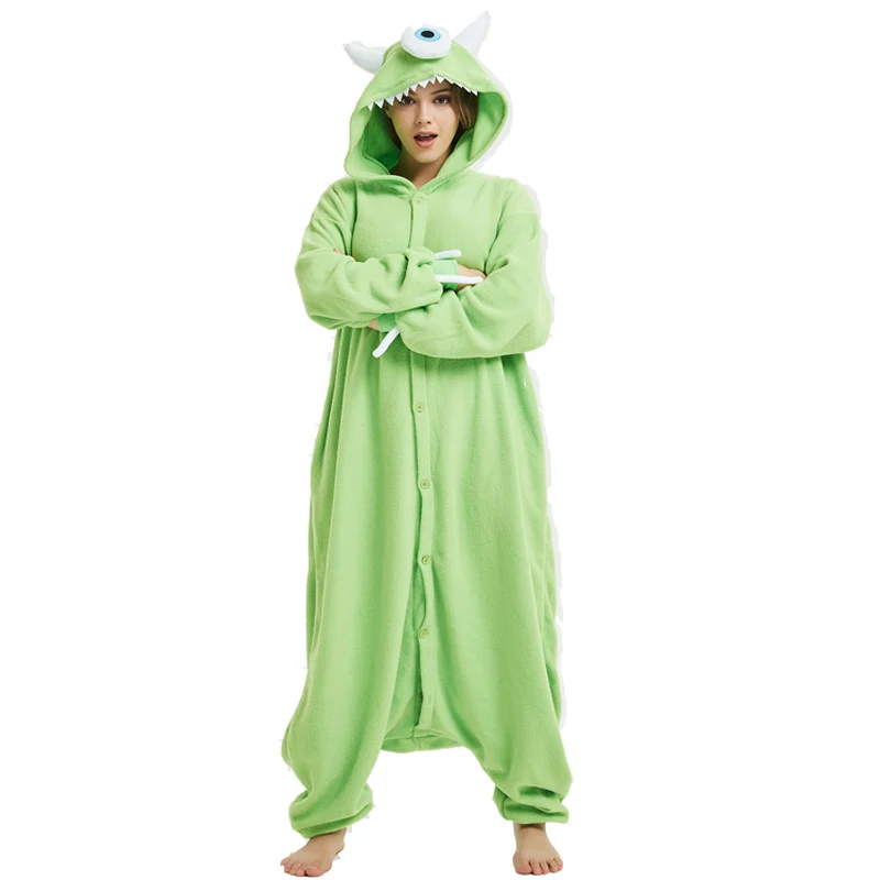 Women Alien Pajamas Kigurumi Adult Cartoon Onesie Cosplay Costume Monster Men One-Piece Pajama Halloween Christmas Mike Bodysuit
Women Alien Pajamas Kigurumi Adult Cartoon Onesie Cosplay Costume Monster Men One-Piece Pajama Halloween Christmas Mike Bodysuit