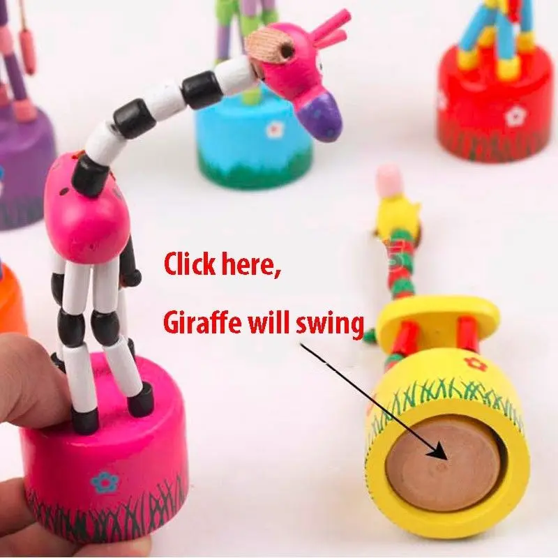 Dancing Toddler Children Learning Toys Wooden Animal Giraffe Baby Kids Developmental Toy Support Drop Shipping
Dancing Toddler Children Learning Toys Wooden Animal Giraffe Baby Kids Developmental Toy Support Drop Shipping