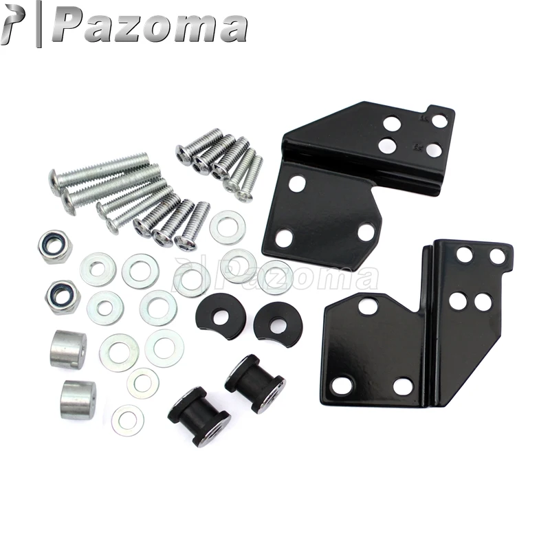 Black Motorcycle Detachable Front Docking Hardware Kit For Harley Touring FLHR FLHT FLHX Road King Road Electra Street Glide
Black Motorcycle Detachable Front Docking Hardware Kit For Harley Touring FLHR FLHT FLHX Road King Road Electra Street Glide