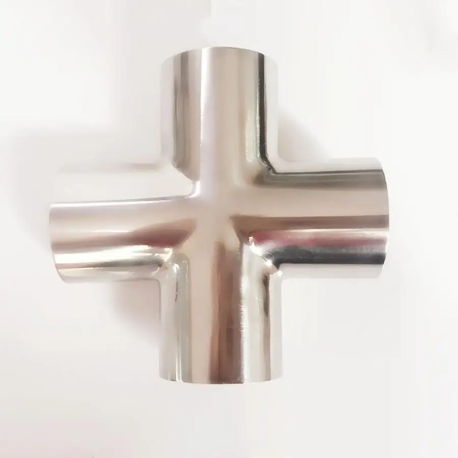 25mm 1" Pipe OD Butt Welding Cross 4 Ways Splitter SUS 304 Stainless Steel Sanitary Fitting Spliter Homebrew Beer Wine
25mm 1" Pipe OD Butt Welding Cross 4 Ways Splitter SUS 304 Stainless Steel Sanitary Fitting Spliter Homebrew Beer Wine