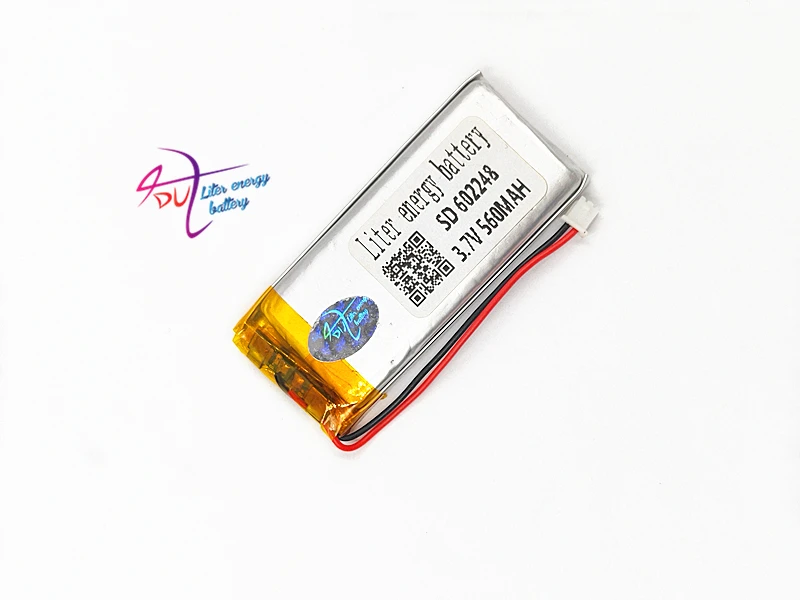JST 1,25 мм 2pin 10 шт 602248 3,7 V 560mAh литий-полимерная LiPo аккумуляторная батарея Li cells для Mp3 GPS PSP Vedio игровая колонка
JST 1,25 мм 2pin 10 шт 602248 3,7 V 560mAh литий-полимерная LiPo аккумуляторная батарея Li cells для Mp3 GPS PSP Vedio игровая колонка