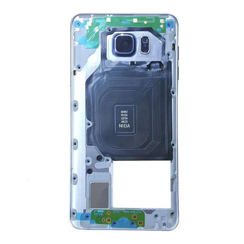 5PCS Original For Samsung Note 5 N920F N920C Middle Plate Housing Chassis Frame Bezel + Side Button + Camera Lens + NFC Parts
5PCS Original For Samsung Note 5 N920F N920C Middle Plate Housing Chassis Frame Bezel + Side Button + Camera Lens + NFC Parts