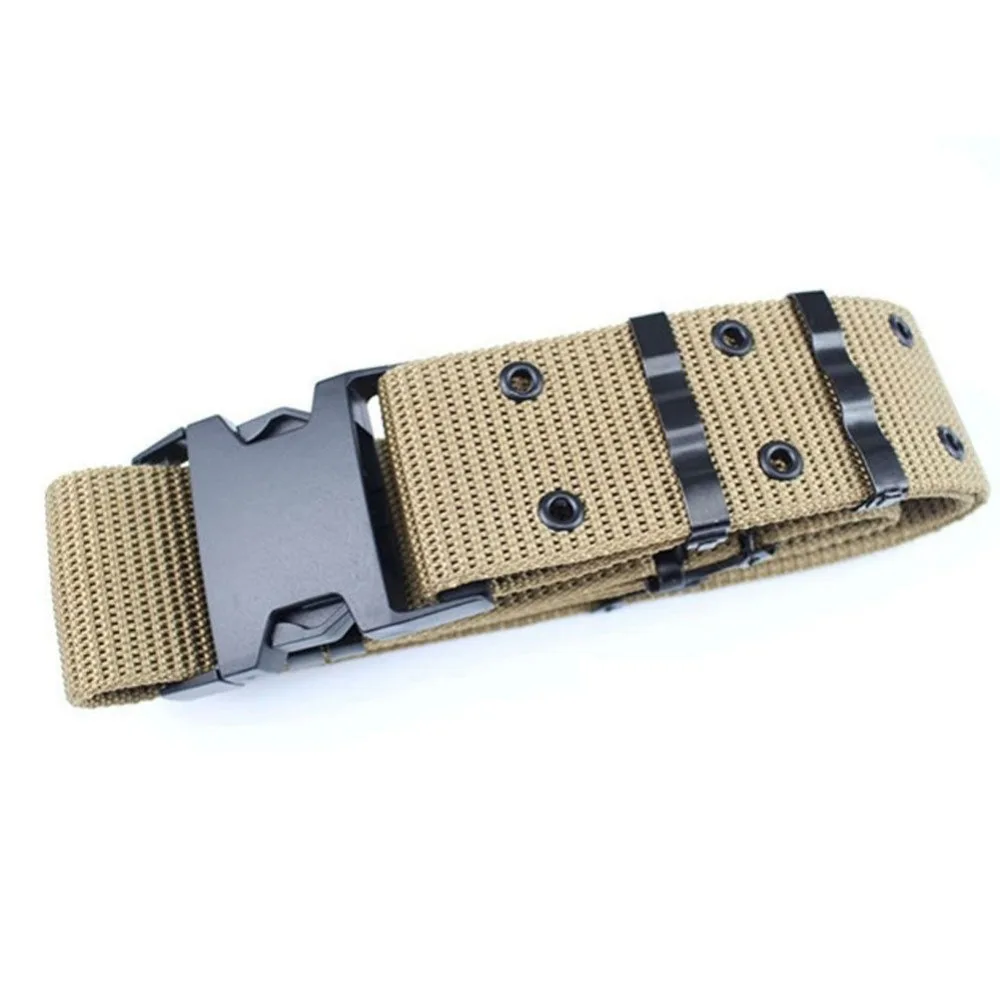 Hunting Belts Outdoor Tactical Cambat Heavy Duty Web Belt Nylon for Hunter 3 Colors Black/Army Green/Khaki
Hunting Belts Outdoor Tactical Cambat Heavy Duty Web Belt Nylon for Hunter 3 Colors Black/Army Green/Khaki