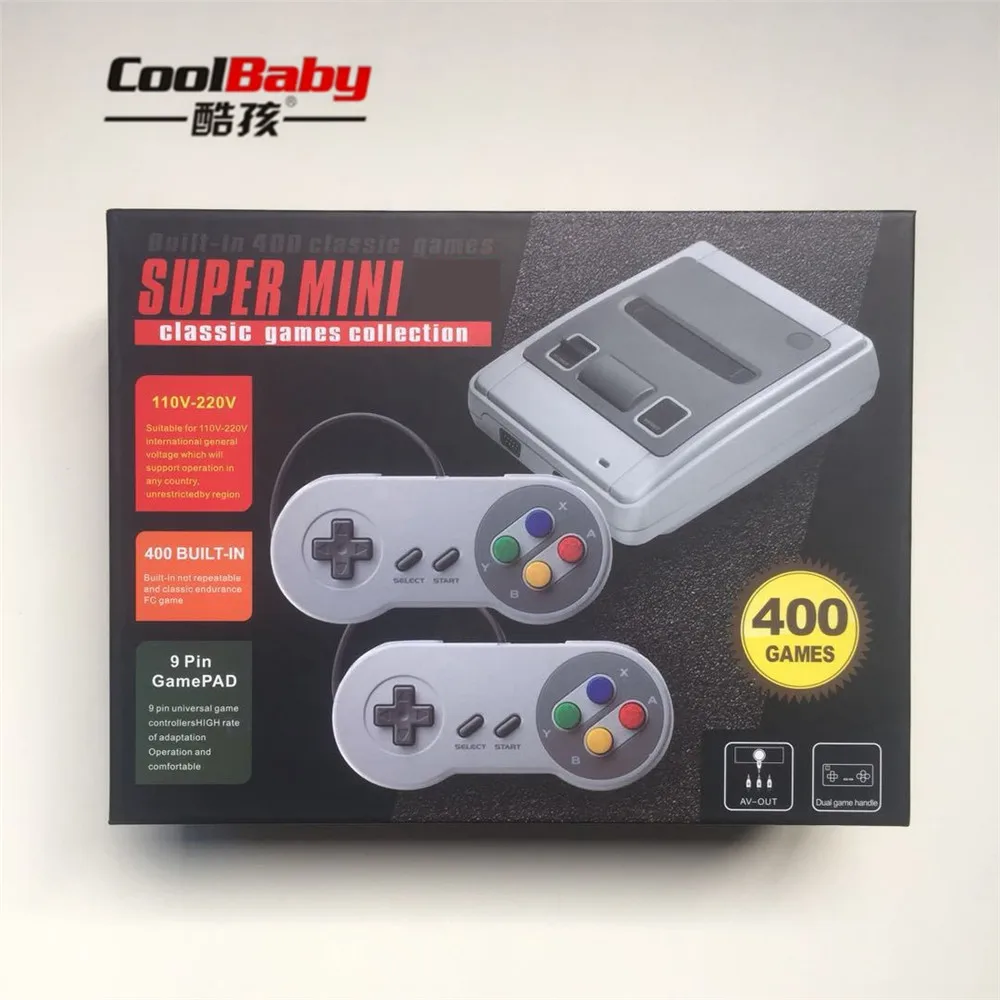 EU Game Retro Classic Handheld Game Player Console Portable Mini Family TV Video Consoles Built-in 400 Games Dual Gamepad
EU Game Retro Classic Handheld Game Player Console Portable Mini Family TV Video Consoles Built-in 400 Games Dual Gamepad